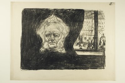 Henrik Ibsen a Grand Caféban alkotó: Edvard Munch