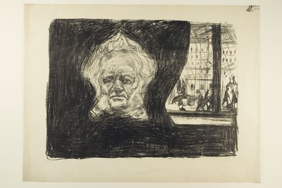 Henrik Ibsen a Grand Caféban alkotó: Edvard Munch