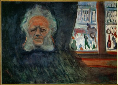 Henrik Ibsen, költő. 1898 (olaj, vászon) alkotó: Edvard Munch