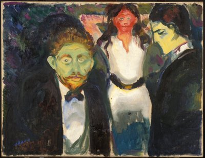 Féltékenység alkotó: Edvard Munch