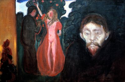 Féltékenység, 1895 alkotó: Edvard Munch