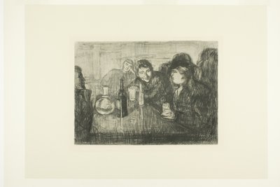 Kristiania Bohemians I alkotó: Edvard Munch