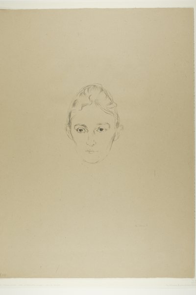 Marie Linde asszony alkotó: Edvard Munch