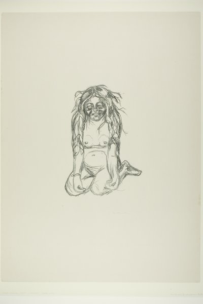 Omega sírás alkotó: Edvard Munch