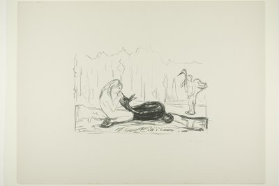 Omega és a szarvas alkotó: Edvard Munch