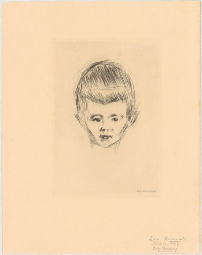 Andreas Schwarz portréja alkotó: Edvard Munch