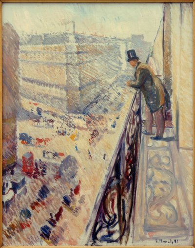 Lafayette utca alkotó: Edvard Munch