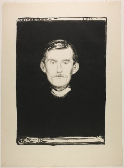 Önarckép alkotó: Edvard Munch