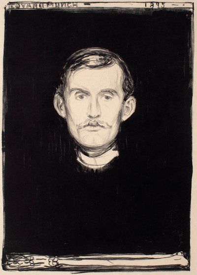 Önarckép alkotó: Edvard Munch