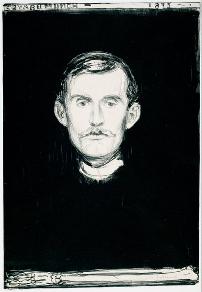 Önarckép alkotó: Edvard Munch