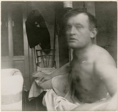 Önarckép „à la Marat” alkotó: Edvard Munch