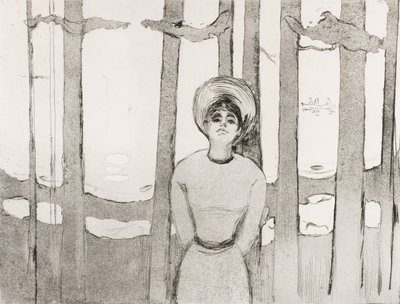 Nyári éjszaka, The Voice, 1894 alkotó: Edvard Munch