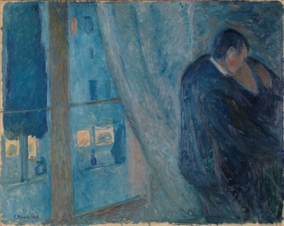 A csók, 1892. alkotó: Edvard Munch