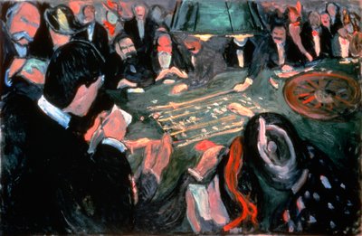 A rulettasztal Monte Carlóban, 1903 alkotó: Edvard Munch