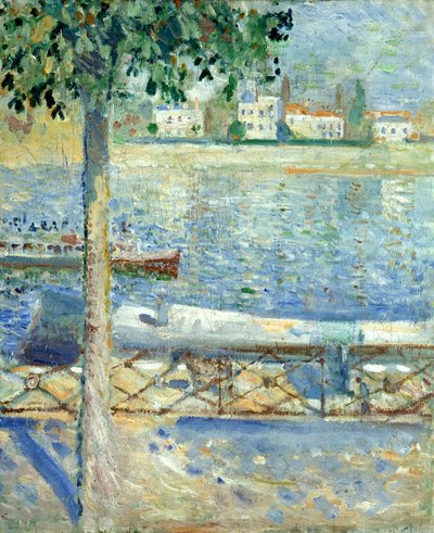 A Szajna Saint-Cloudnál alkotó: Edvard Munch