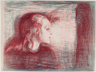 A beteg gyermek I. alkotó: Edvard Munch