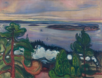 Vonatfüst  alkotó: Edvard Munch