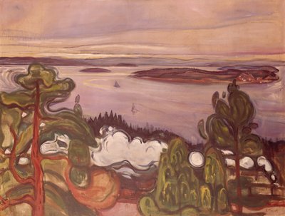 Vonatfüst alkotó: Edvard Munch