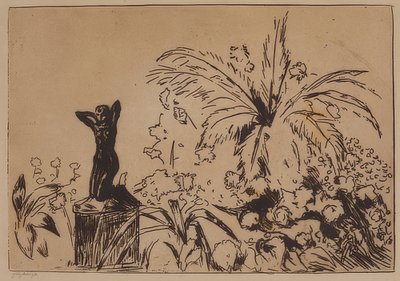 Veranda. 1902 alkotó: Edvard Munch