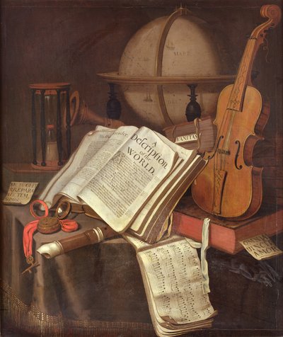 Vanitas, alkotó: Edwaert Colyer or Collier