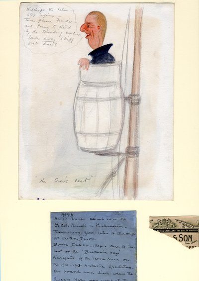 Henry Pennell, 1910-12 (wc és ceruza papíron) alkotó: Edward Adrian Wilson