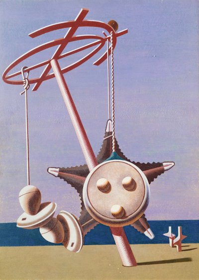 Enigma (olaj, vászon) alkotó: Edward Alexander Wadsworth