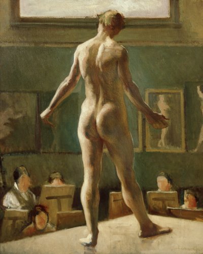Férfialak álló alkotó: Edward Alexander Wadsworth