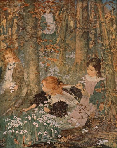 A tavasz eljövetele, 1899, 1930. alkotó: Edward Atkinson Hornel