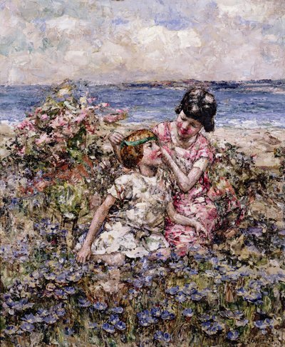 Május királynője (olaj, vászon) alkotó: Edward Atkinson Hornel