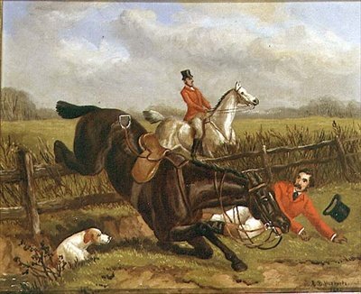 A Fall out Hunting alkotó: Edward Benjamin Herberte