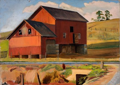 Bluemont Farm, kb. 1932-1937. alkotó: Edward Bruce