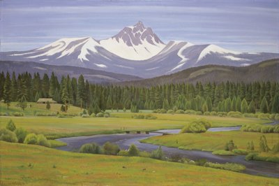 A Cascade-hegységben, 1931. alkotó: Edward Bruce