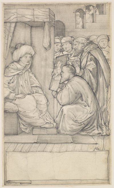 Chaucer's Man of Laws Tale - Design alkotó: Edward Burne-Jones