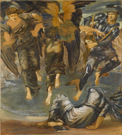 Medúza halála alkotó: Edward Burne-Jones