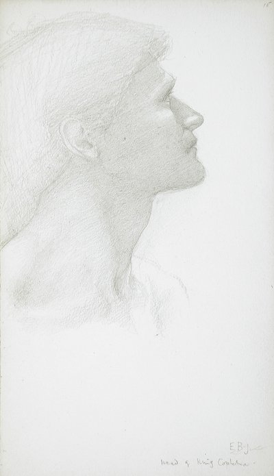 Egy férfi feje alkotó: Edward Burne-Jones