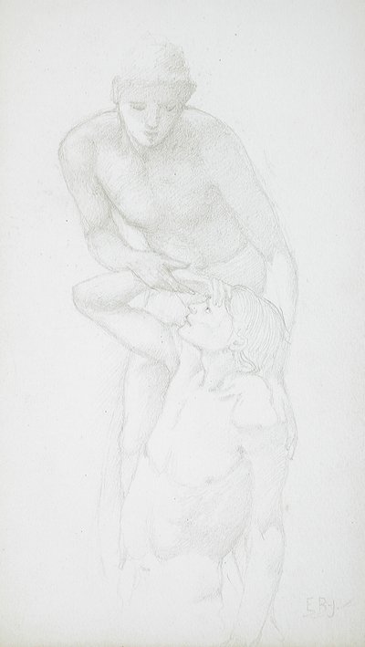 Két férfi akt alkotó: Edward Burne-Jones