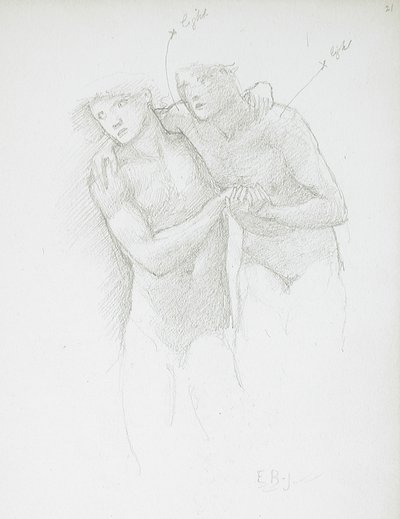 Két akt alkotó: Edward Burne-Jones