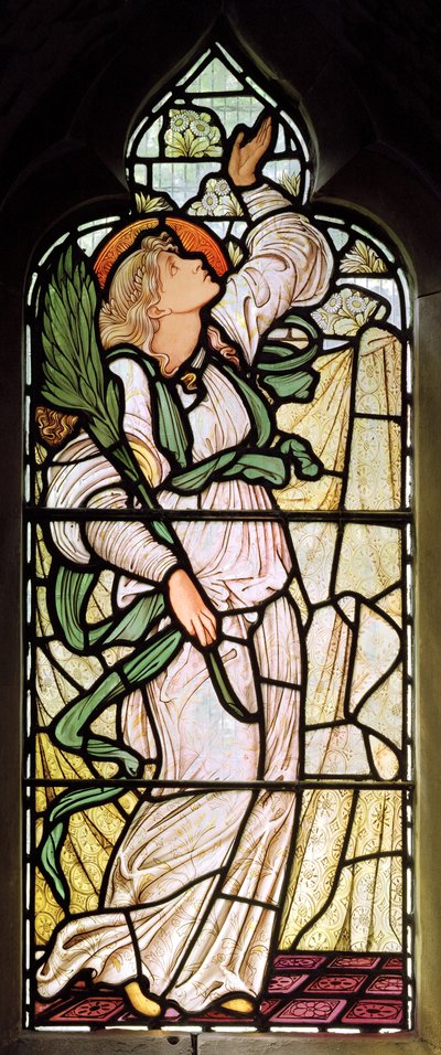 Remény, 1883 alkotó: Edward Burne Jones