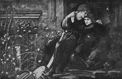 Szerelem a romok között, 1894, 1911 alkotó: Edward Burne Jones