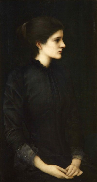 Amy Gaskell portréja, 1893. alkotó: Edward Burne Jones