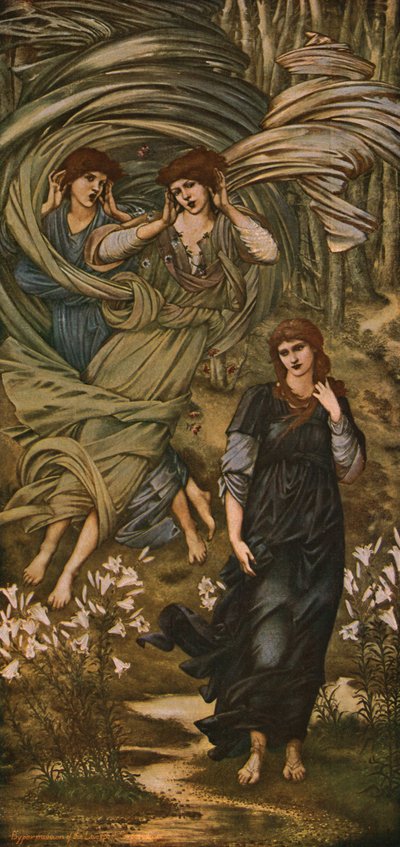 Sponsa De Libano, 1891, c1930. alkotó: Edward Burne-Jones