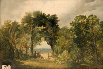 Egy erdei tisztás alkotó: Edward Calvert