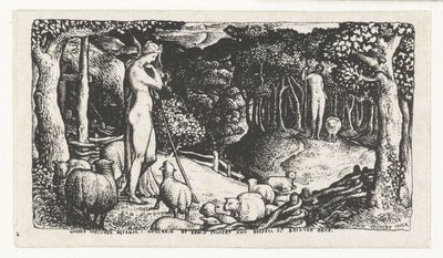 Vidéki élet Ideális lelkipásztori élet alkotó: Edward Calvert