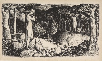 Eszményi pásztorélet alkotó: Edward Calvert