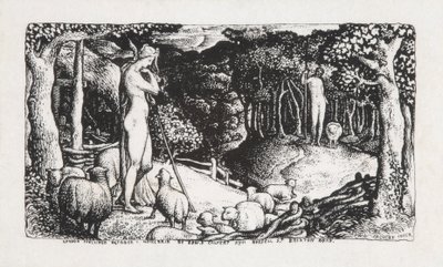 Ideális lelkipásztori élet, 1829 alkotó: Edward Calvert