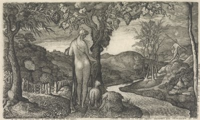 A menyasszony, 1828 (vonalas metszet) alkotó: Edward Calvert