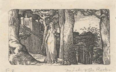 The Lady and the Rooks alkotó: Edward Calvert