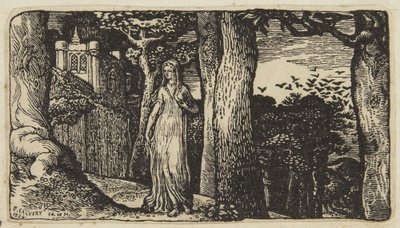 A hölgy a vetési varjakkal alkotó: Edward Calvert