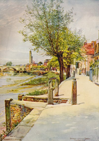 „Strand on the Green Chiswick”, 1905, 1915 alkotó: Edward Charles Clifford
