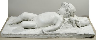 Alvó faun (gipsz) alkotó: Edward Clark Potter